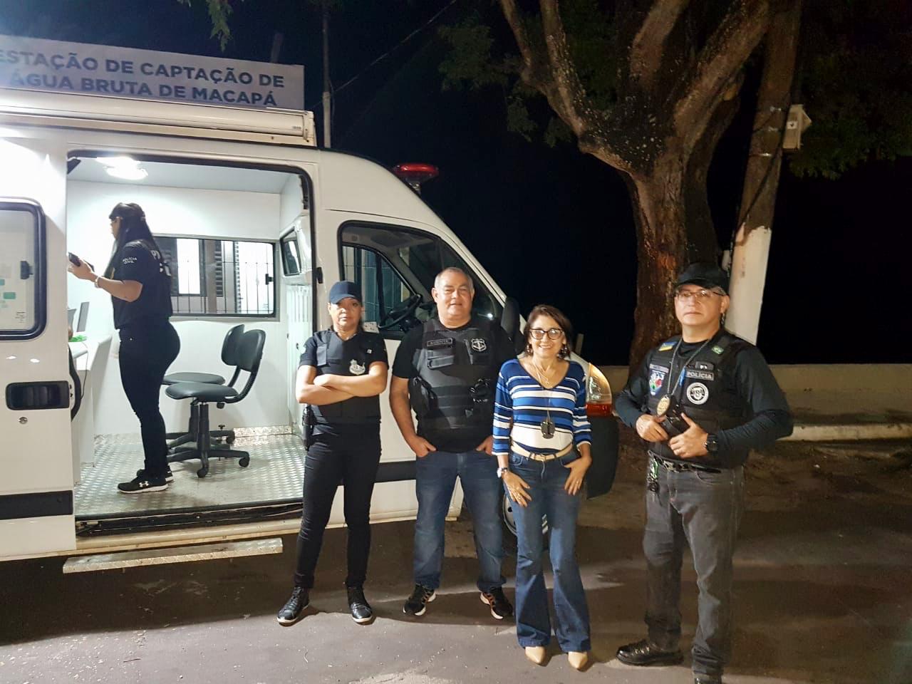 POLÍCIA CIVIL ATUA NA OPERAÇÃO LEI SECA COM UNIDADE MÓVEL 